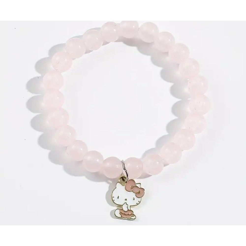 Brand New! Hello Kitty Charm and Crystal Bracelet! So Cute and So On Trend!